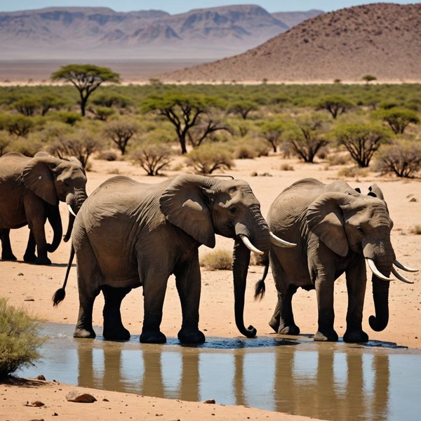 Quelles croisières permettent de visiter les réserves de faune sauvage en Namibie?